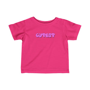 Cutest Infant Tee Pink