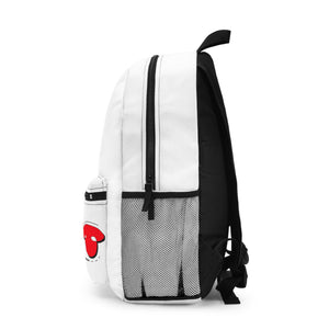 Cutest Backpack Red on White