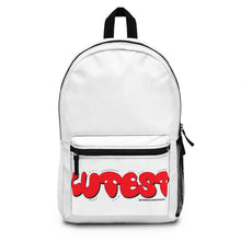 Load image into Gallery viewer, Cutest Backpack Red on White