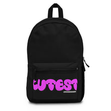 Load image into Gallery viewer, Cutest Backpack Pink on Black