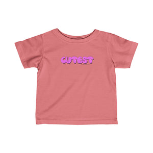 Cutest Infant Tee Pink