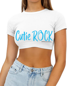 Cutie Rock Fitted Half-Top